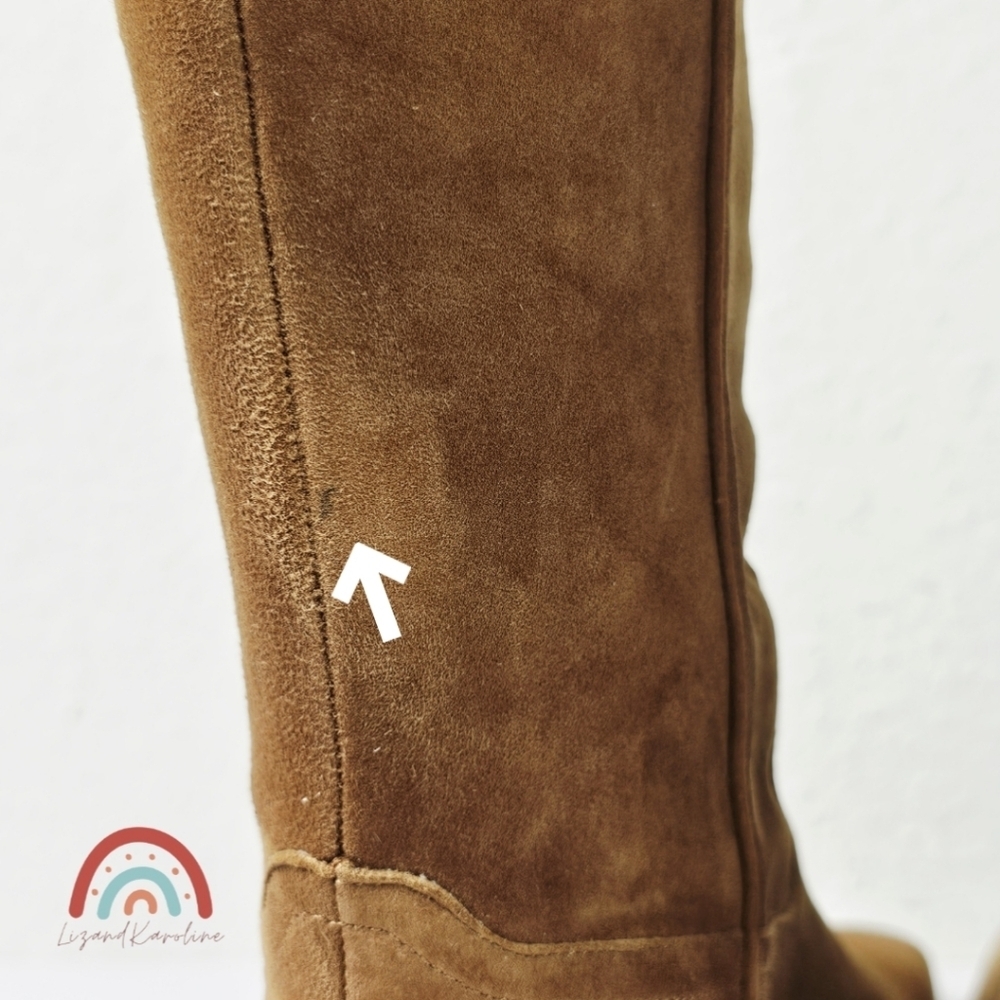 New! J. Crew New Piper Square Toe Knee-high Boots in Suede - Picture 11 of 16